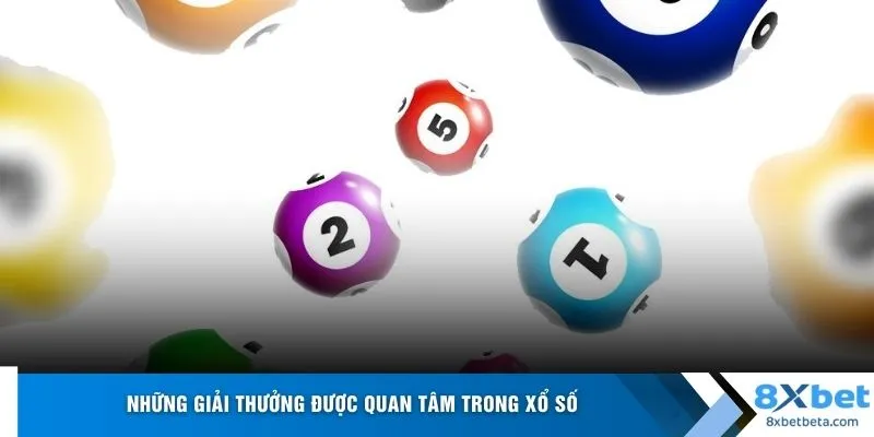Những giải thưởng được quan tâm trong xổ số